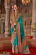 Unstitched / Aqua Blue Green
